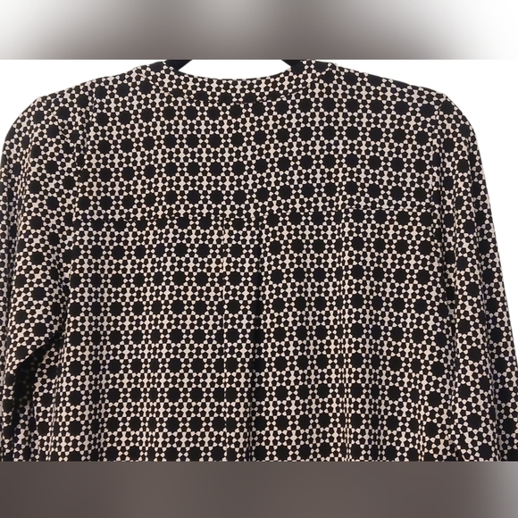 Michael Kors - Ladies Long Sleeve Pullover Blouse With Pockets And Working... - Picture 4 of 11